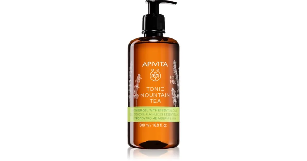 ApivitaTonic Mountain Tea Tonifying Shower Gel tonizáló tusfürdő gél Gyors kiszállítás