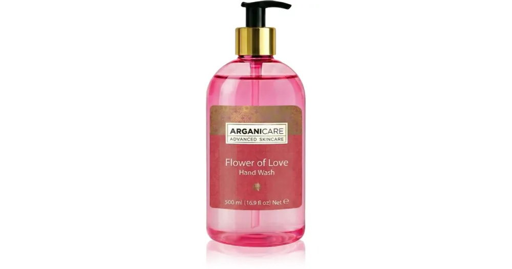 ArganicareHand Wash Flower of Love harmonizáló folyékony szappan Biztonságos fizetés