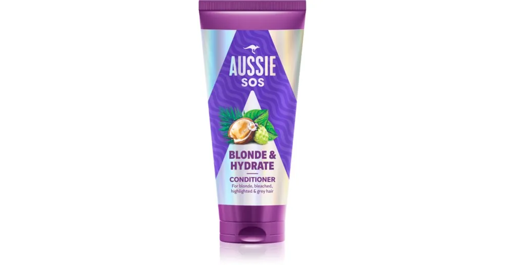 AussieSOS Blonde & Hydrate hidratáló kondicionáló szőke hajra Expressz szállítás