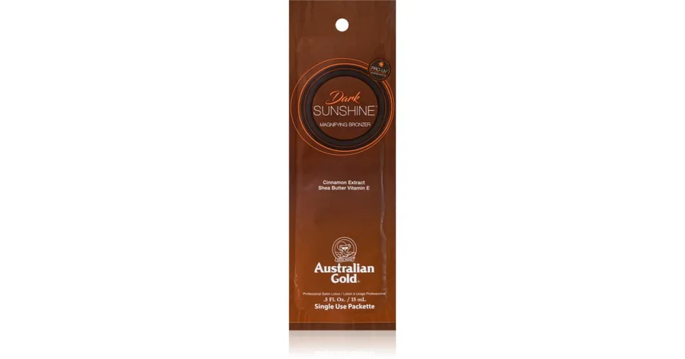 Szuper ajánlat Australian GoldDark Sunshine Magnifying Bronzer bronzosító arcra és testre