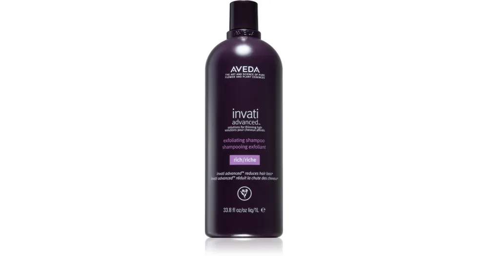 Kedvezmény AvedaInvati Advanced™ Exfoliating Rich Shampoo mélyen tisztító sampon peeling hatással
