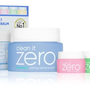 Kihagyhatatlan ajánlat Banila Co.clean it zero Special Bonus Set Calming ajándékszett az arcbőr megnyugtatására