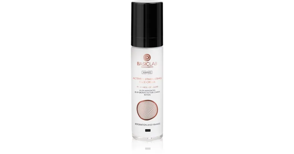 Vásárlói kedvenc BasicLabDermocosmetics Aminis megújító éjszakai krém aminosavakkal