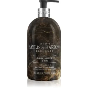 Végkiárusítás Baylis & HardingElements Dark Amber & Fig folyékony szappan
