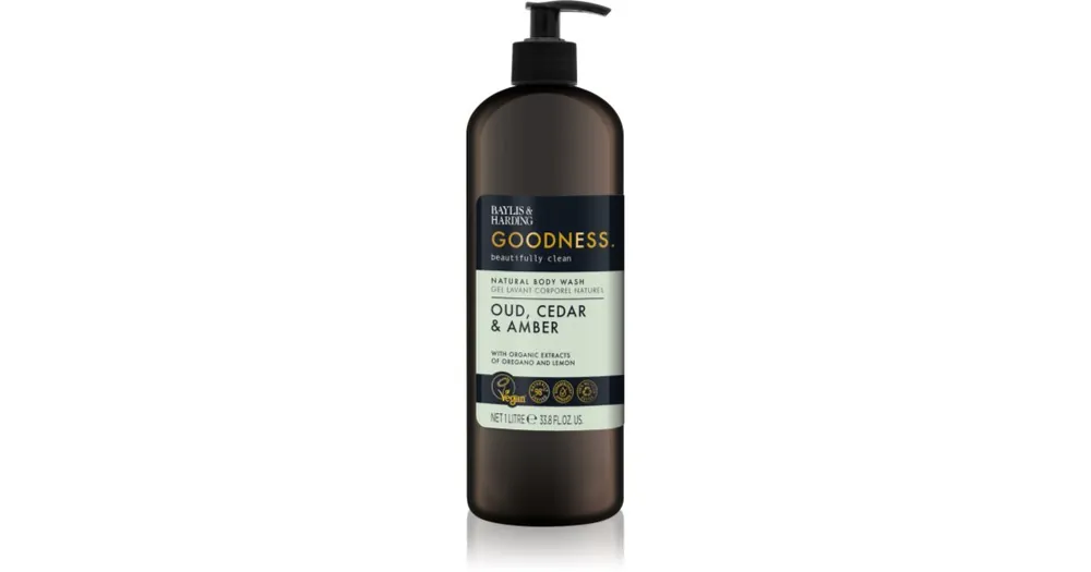 Olcsó Baylis & HardingGoodness Oud, Cedar & Amber tusfürdő gél