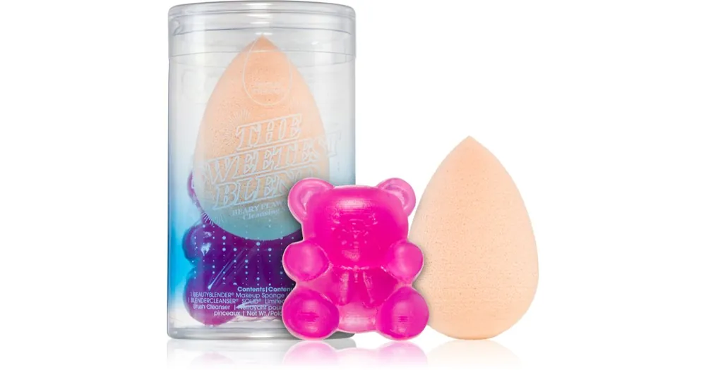 Nézd meg most beautyblender®The Sweetest Blend Beary Flawless Cleansing Set szett a tökéletes küllemért