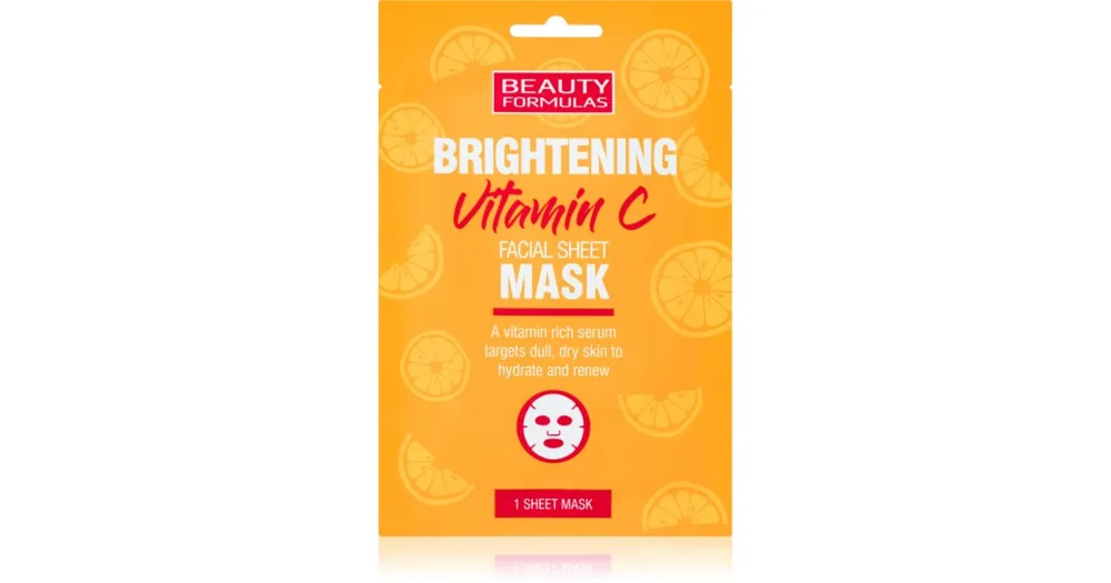 Biztonságos fizetés Beauty FormulasVitamin C fehérítő gézmaszk C vitamin