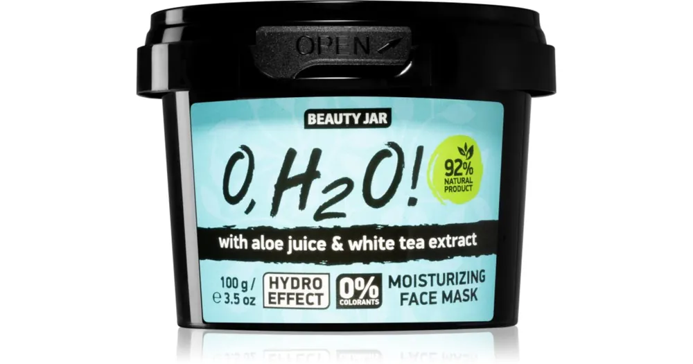 Beauty JarO, H2O! hidratáló arcmaszk aloe verával Legjobb ár