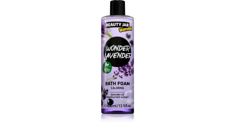 Nézd meg most Beauty JarYummy Wonder Lavender habfürdő nyugtató hatással