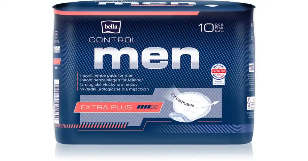 BELLAControl Men Extra plus egészségügyi segédeszköz inkontinencia betétek uraknak Biztonságos vásárlás