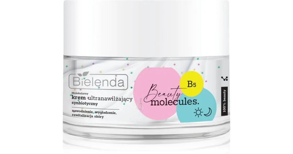 BielendaBeauty Molecules hidratáló és bőrkisimító arckrém Biztonságos fizetés