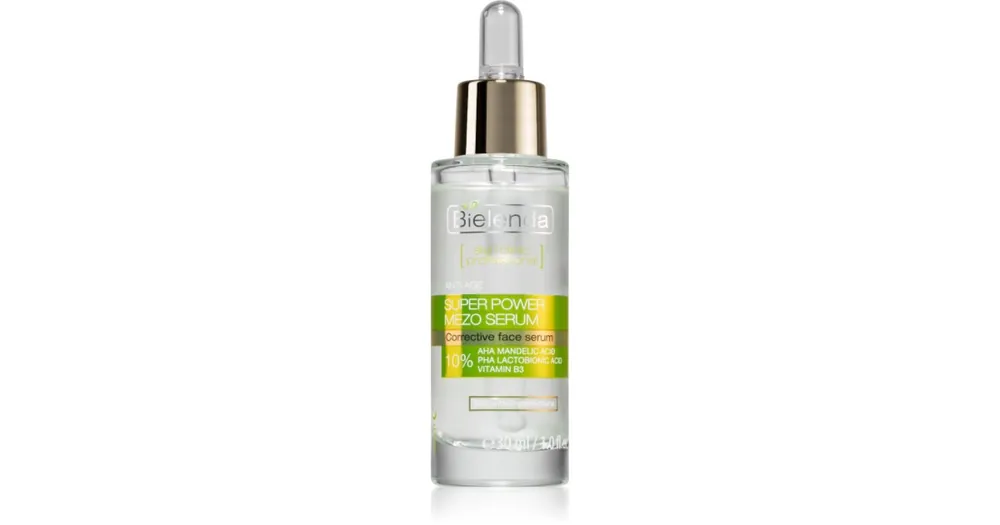 BielendaSkin Clinic Professional Super Power Mezo Serum fiatalító szérum a bőrhibákra Prémium