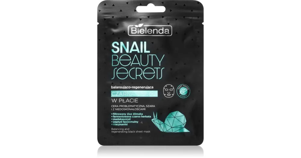 BielendaSnail Beauty Secrets regeneráló maszk problémás és pattanásos bőrre Vedd meg online