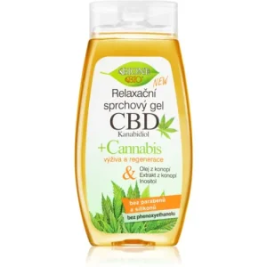 Bione CosmeticsCannabis CBD relaxáló tusfürdő gél CBD-vel Expressz kézbesítés