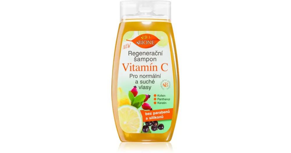 Árengedmény Bione CosmeticsVitamin C regeneráló sampon normál és száraz hajra