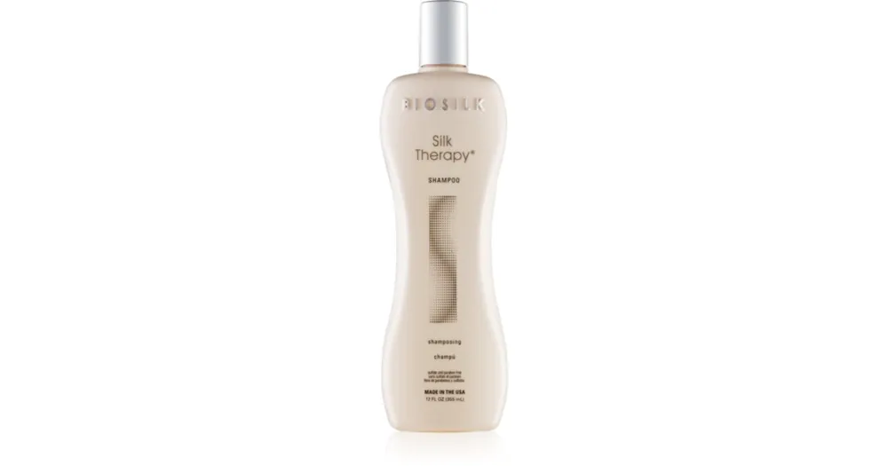 BiosilkSilk Therapy Shampoo sampon minden hajtípusra Csak ma