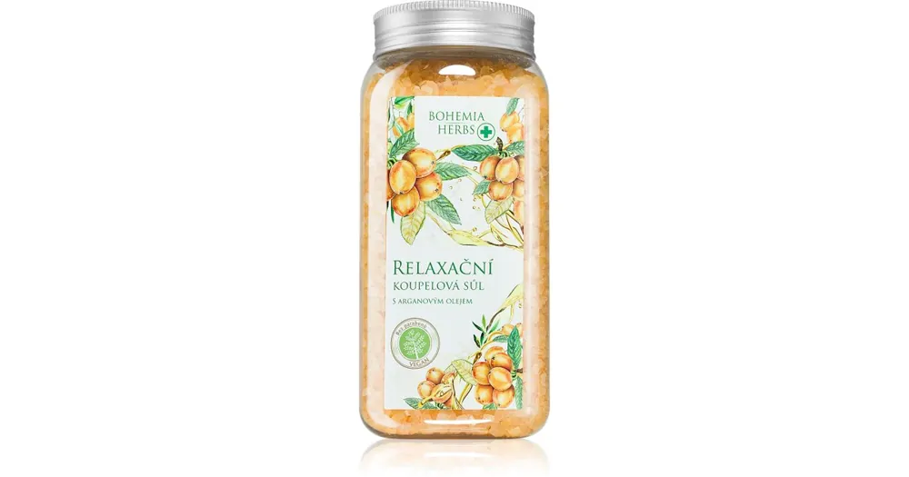 Expressz kézbesítés Bohemia GiftsBohemia Herbs Argan Oil fürdősó