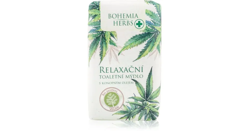 Akció Bohemia GiftsBohemia Herbs Cannabis Szilárd szappan
