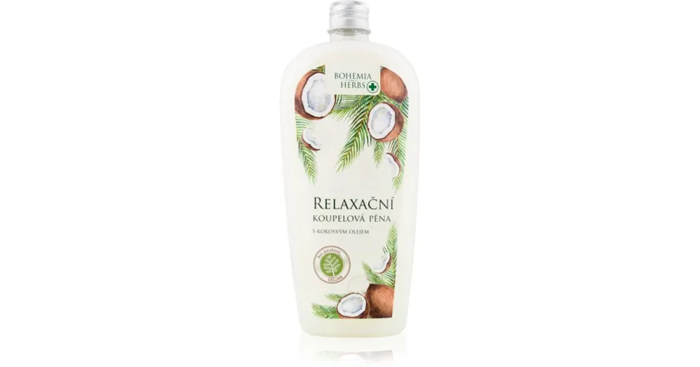 Prémium Bohemia GiftsBohemia Herbs Coconut Oil fürdőhab