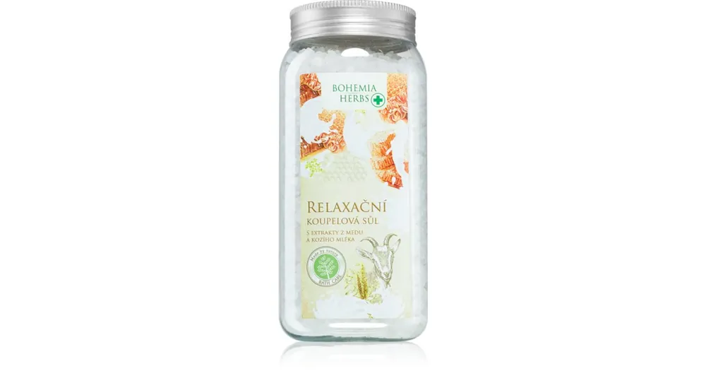 Bohemia GiftsBohemia Herbs Honey & Goat Milk fürdősó Utolsó esély