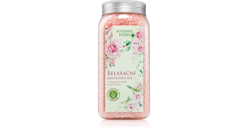 Bohemia GiftsBohemia Herbs Rose fürdősó Gyors szállítás