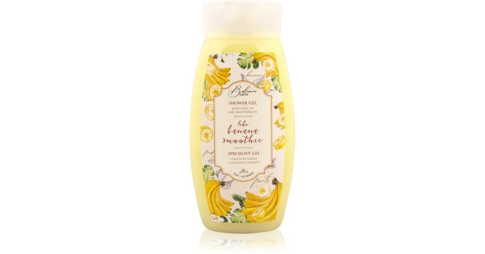 Bohemia GiftsLike Banana Smoothie tusfürdő gél Gyors kiszállítás