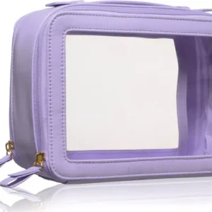 BrushArtAccessories Transparent make-up case kozmetikai doboz Legkelendőbb