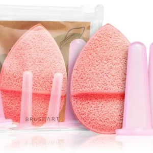 BrushArtHome Salon Facial cupping set arcköpölyöző készlet Expressz kézbesítés