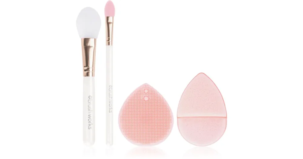 BrushworksFacial Detox Set arcápoló szett Prémium