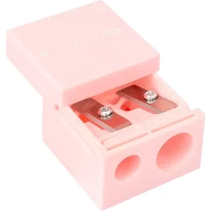 BrushworksPencil Sharpener dupla hegyező a kozmetikai ceruzákhoz Korlátozott ajánlat