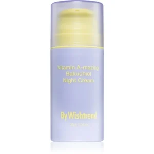 Árcsökkenés By WishtrendVitamin A-Mazing Bakuchiol Night Cream éjszakai arckrém bakuchioltartalmú