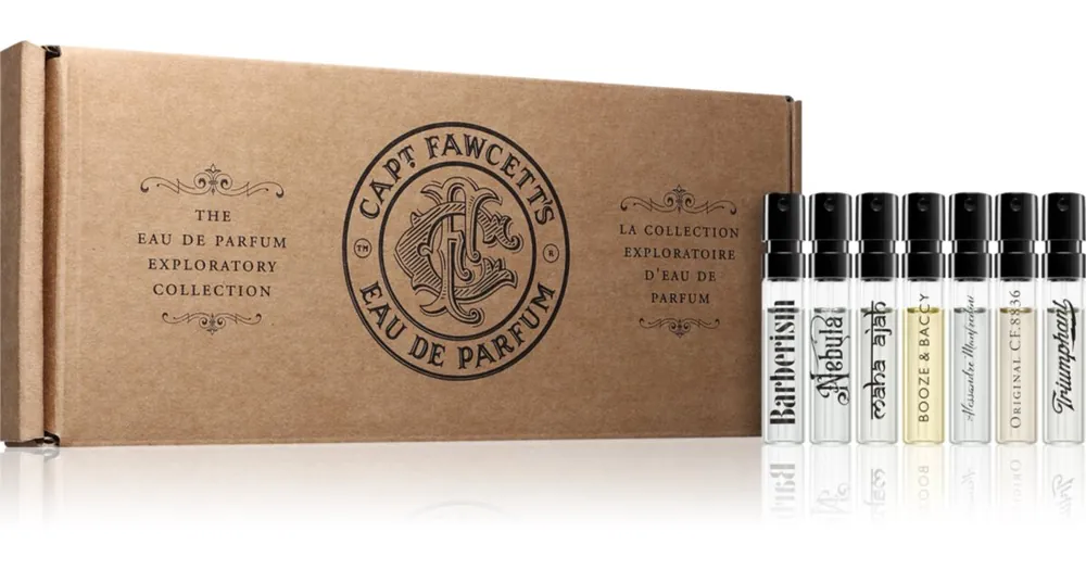 Captain FawcettEau de Parfum Exploratory Collection parfüm uraknak ajándékszett Kiárusítás