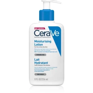 Azonnali szállítás CeraVeMoisturizers Lotion hidratáló tej arcra és testre Száraz, nagyon száraz bőrre