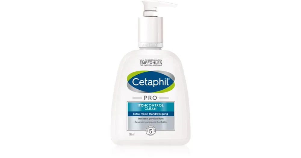 Kihagyhatatlan ajánlat CetaphilPRO ItchControl Clean gyengéd folyékony szappan