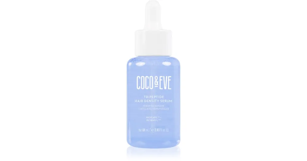 Utolsó esély Coco & EveBoost Therapy Tripeptide Hair Density Serum szérum a fejbőrre a sűrű hajért