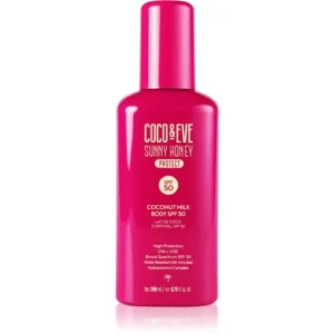 Biztonságos vásárlás Coco & EveSunny Honey Coconut Milk Body SPF50 naptej SPF 50