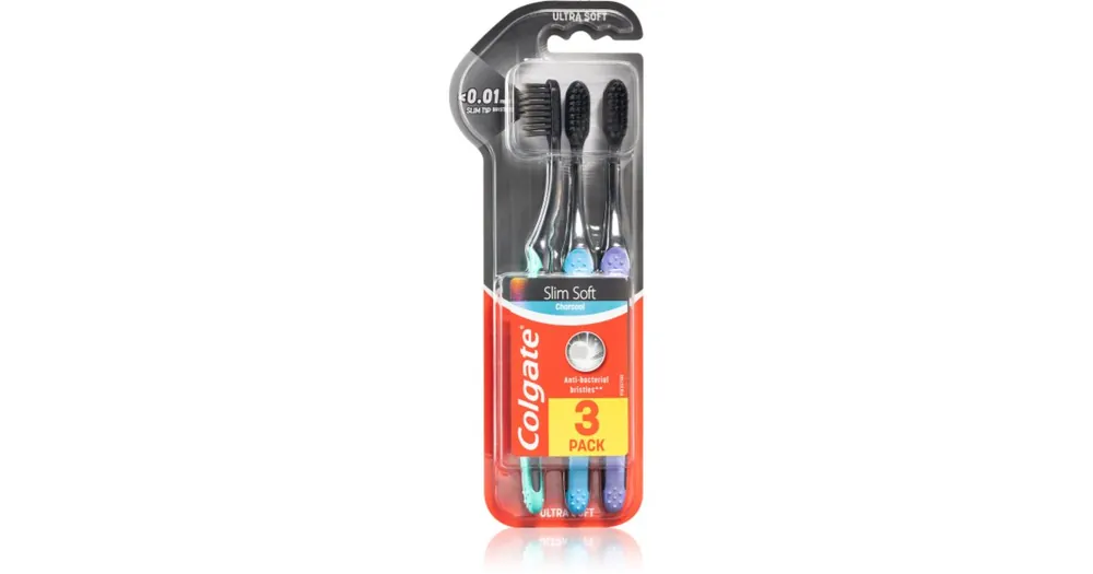 ColgateSlim Soft Active fogkefe aktív szénnel soft Exkluzív ajánlat