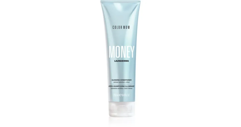 Color WOWMoney Laundering Glossing Conditioner hidratáló kondicionáló a fénylő és selymes hajért Biztonságos fizetés