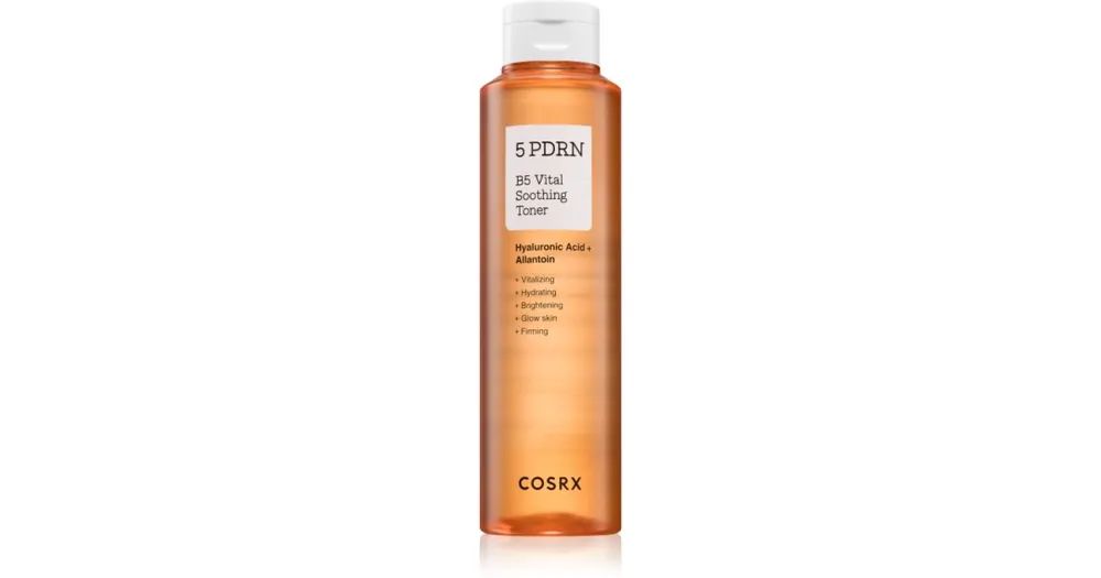 Utolsó esély Cosrx5 PDRN B5 Vital Soothing Toner revitalizáló tonikum az élénk és kisimított arcbőrért