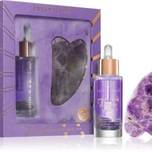 Különleges ajánlat CrystalloveCrystalized Amethyst Set arcápoló szett