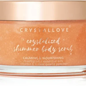 CrystalloveRose Quartz Shimmer Body Scrub testpeeling Kihagyhatatlan ajánlat
