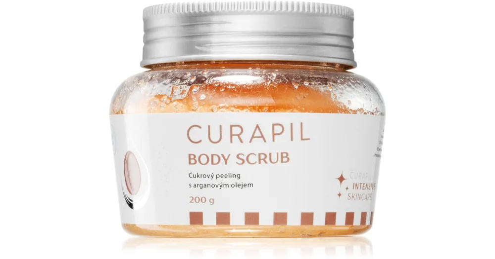 Akció CurapilBody scrub cukros test peeling Argán olajjal