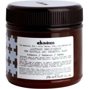 Kihagyhatatlan ajánlat DavinesAlchemic Conditioner Tobacco hidratáló kondicionáló a hajszín élénkítéséért