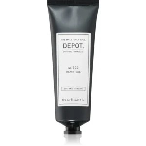 DEPOT300 HAIR STYLING NO. 307 BLACK GEL styling gél sötét hajra Ajánlat