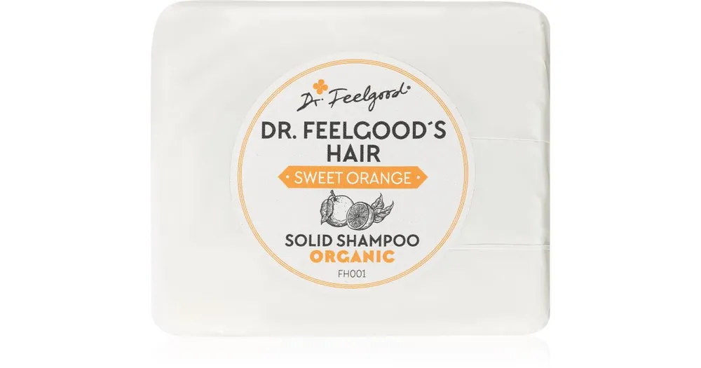 Prémium Dr. FeelgoodSweet Orange organikus szilárd sampon