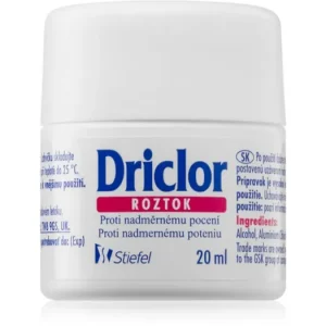 DriclorSolution golyós dezodor roll-on az erőteljes izzadás ellen Szuper ajánlat