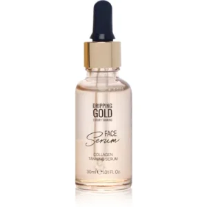 Dripping GoldLuxury Tanning Collagen Face Serum önbarnító szérum arcra kollagénnel Legjobb ár