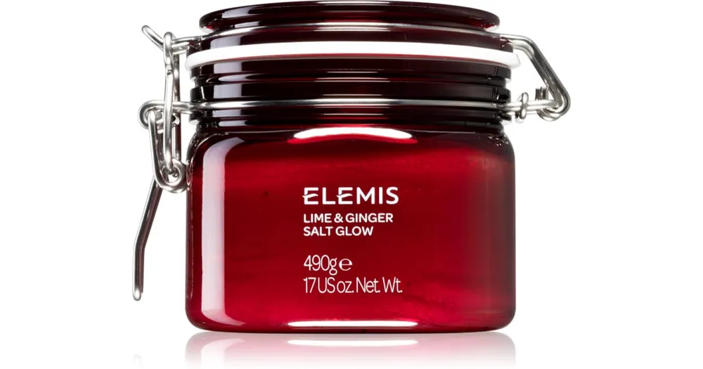 ElemisBody Exotics Lime and Ginger Salt Glow energetizáló testradír Különleges ajánlat