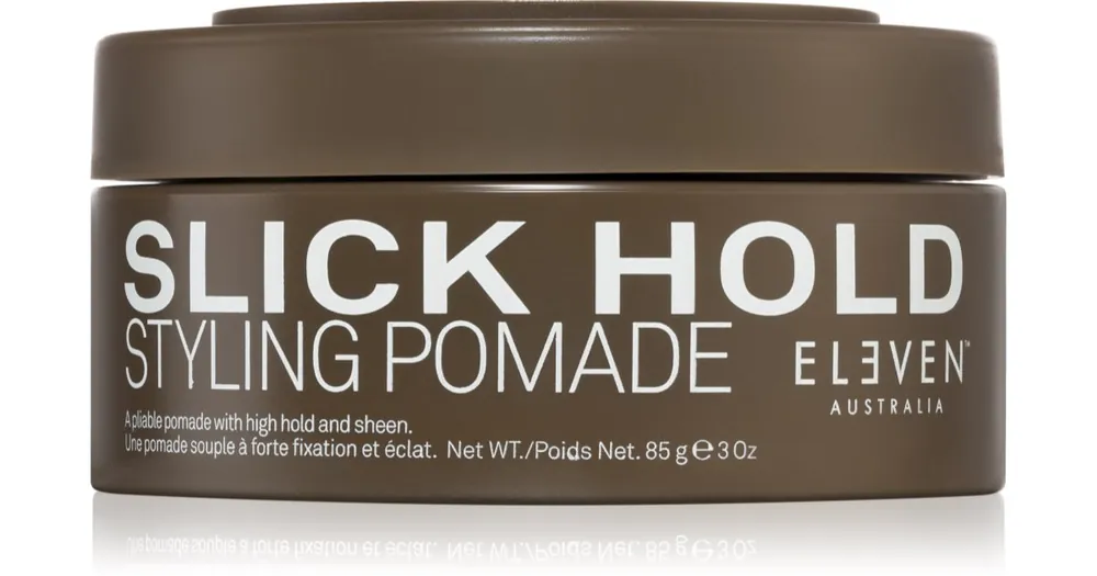 Eleven AustraliaSlick Hold Styling Pomade Formázó paszta extra erős rögzítéshez magasfényű Korlátozott ajánlat