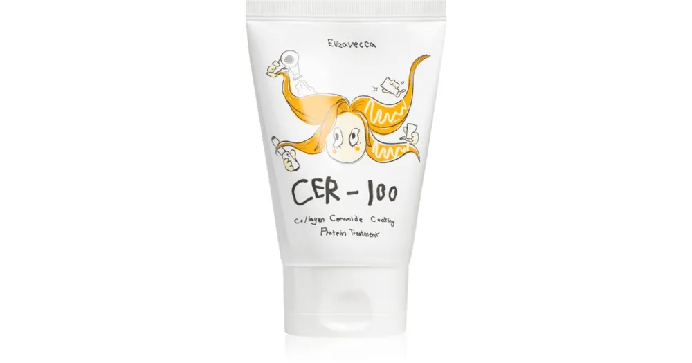 ElizaveccaCer-100 Collagen Ceramide Coating Protein Treatment kollagén maszk a fénylő és selymes hajért Olcsóbb